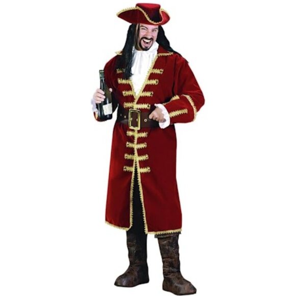 Other - Captain Hook/Morgan, Adult Pirate Halloween Costume NEW